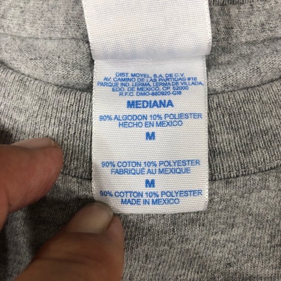 4/$15 Vegas T Shirt Adult Medium Gray The Hangover Graphic Short Sleeve - Picture 5 of 14